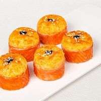 Ролл Лосось биг с тигровой креветкой в Sushi Wok