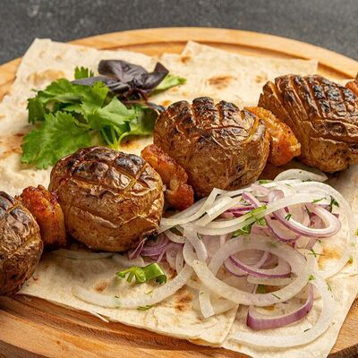 Картошка на сале в Мангал Бар по цене 319 ₽