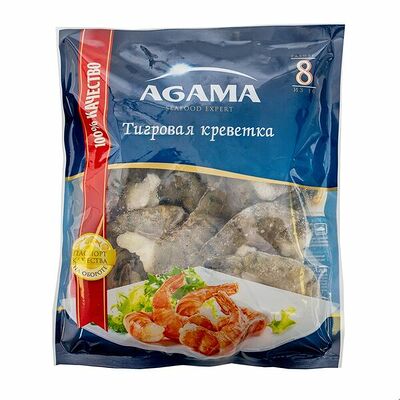 Креветки тигровые Agama № 8 Индонезия в Азбука Вкуса Экспресс Меню по цене 998 ₽