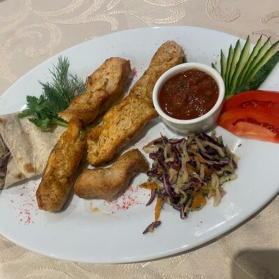 Шашлык из куриной грудки в Мзиури по цене 420 ₽