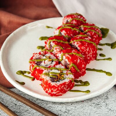 Калифорния кранч в Суши-Маркет по цене 495 ₽
