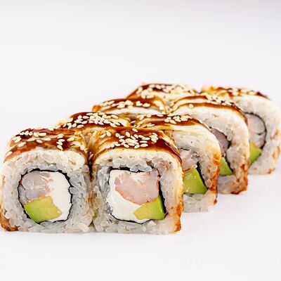 Канада с креветкой в Sushi & Pizza Момент по цене 650 ₽