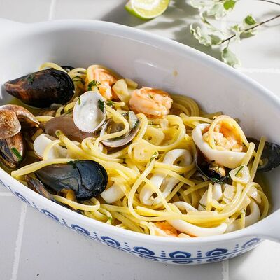 Лингвини с морепродуктами в Кукумбер по цене 1090