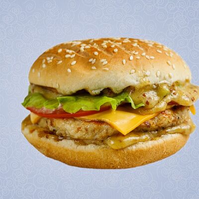 Бургер с курицей в SushiLab по цене 499 ₽