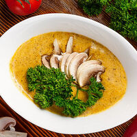 Крем-суп из грибов в Строгинская гавань