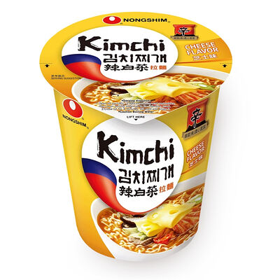 Лапша быстрого приготовления Кимчи Рамен с сырным вкусом в Kimbox - Корейская кухня по цене 380 ₽