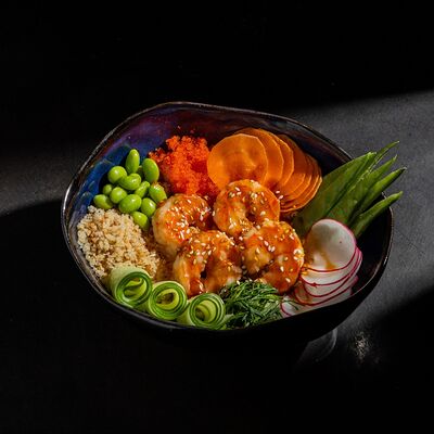 Боул с креветкой в Tangiers Lounge по цене 990 ₽