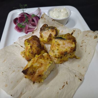 Шашлык из семги в Три перца по цене 790 ₽