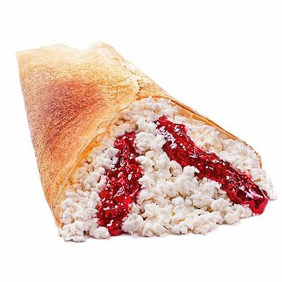 Блин Творожный с малиной в БлинБери по цене 79