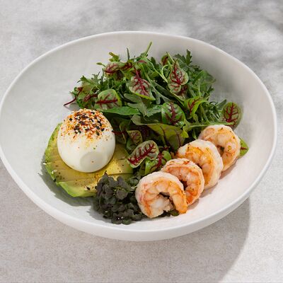 Завтрак с креветками в Delicates Club по цене 1140 ₽