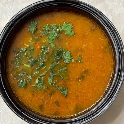 Харчо с телятиной в Сказка lounge по цене 420 ₽