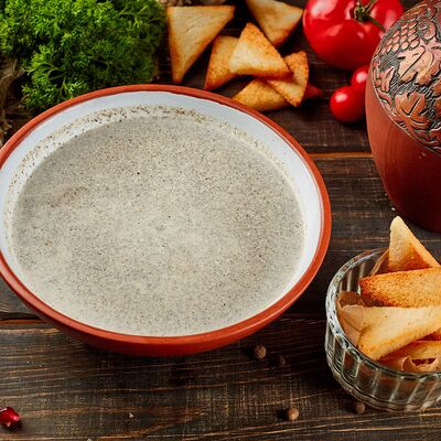 Суп грибной постный в Арго по цене 350 ₽