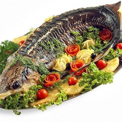 Стерлядь запечённая в Оджахури по цене 24000 ₽