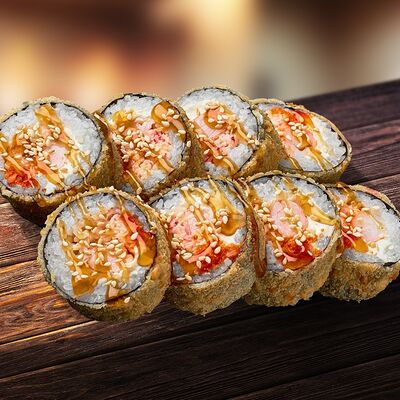 Хрустящий ролл в Суши Рай по цене 790 ₽