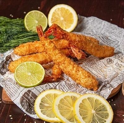 Креветки темпура в Суши & Пицца & Шашлыки Хан по цене 560 ₽