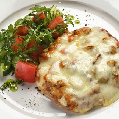 Свинина с баклажанами и грибами в Дача по цене 805 ₽