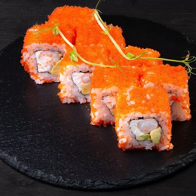 Калифорния с креветкойв Sushi n roll по цене 850 ₽