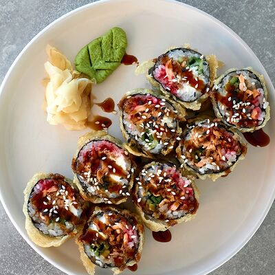 Темпура лосось в У себя 14 по цене 1090 ₽