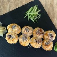 Запеченный ролл Радуга в Deep Tasty