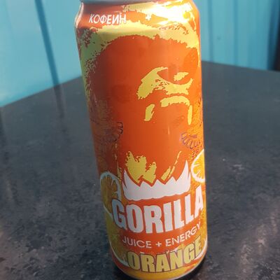 Энергетический напиток Gorilla Апельсин в Шаурму хочу по цене 120 ₽