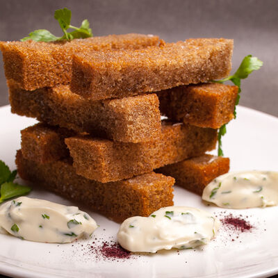 Гренки ржаные в Марк Твен по цене 150 ₽