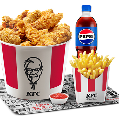 Баскет 6 стрипсов Комбо в KFC Sary Arka Almaty по цене 3950 ₸