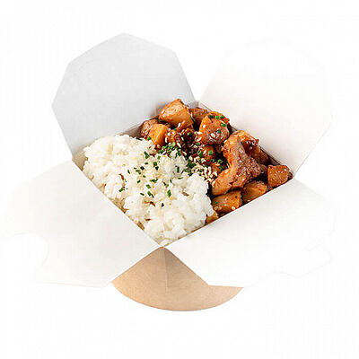 Паровой рис с курицей терияки в Daily by Chojo по цене 559 ₽