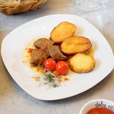 Мясо по-самаркандскив Чайхона Вадуд по цене 850 ₽