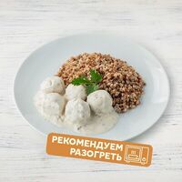 Фрикадельки по-домашнему с гречей в Пироговый дворик Пекарня