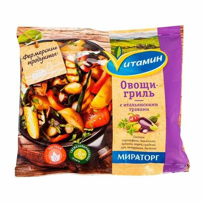 Овощи-гриль с итальянскими травами, Vитамин в Азбука Вкуса Экспресс Меню по цене 166 ₽