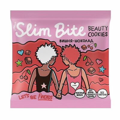 Печенье Вишня-шоколад, Slim Bite в Азбука Вкуса Экспресс Меню по цене 108 ₽