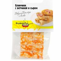 Блинчики с ветчиной и сыром замороженные в Блинная Сковородка