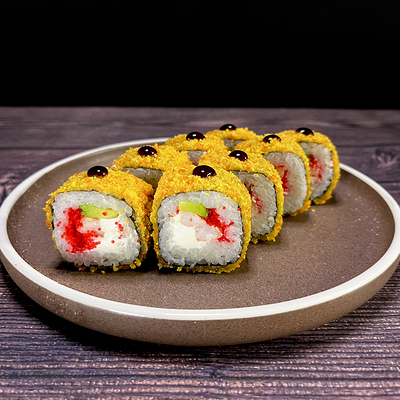 Теплый ролл эби темпура в Hatimaki по цене 609 ₽