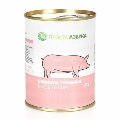 Свинина тушеная Гост в/с в Азбука Вкуса Экспресс Меню по цене 268 ₽