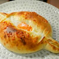 Хачапури по-аджарски в Барашка