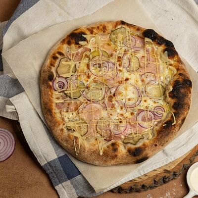 Неаполитанская пицца Мостарда в Пицца да Спагетти по цене 895 ₽