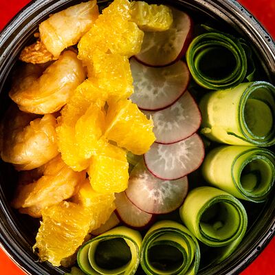 Салат с креветкой и апельсином в Mexico cantina по цене 780 ₽