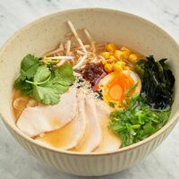 Рамен с томлёной индейкой в Hagao