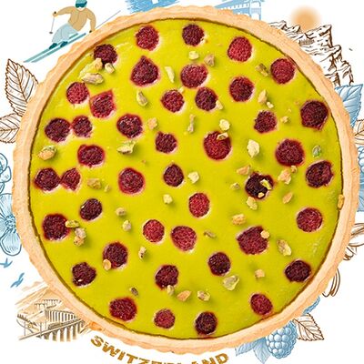 Швейцарский фисташковый пирогв Машенькины пироги по цене 2050 ₽