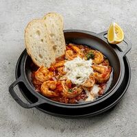 Креветки по-средиземноморски в Балкан Петроградский