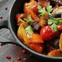 Сковородка с говядиной в Kassa