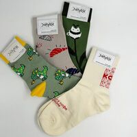 Носочки кофейные в Уголок