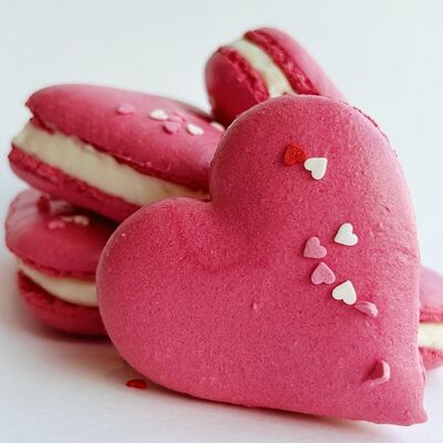Макаронс Сердце в Кэрри по цене 150