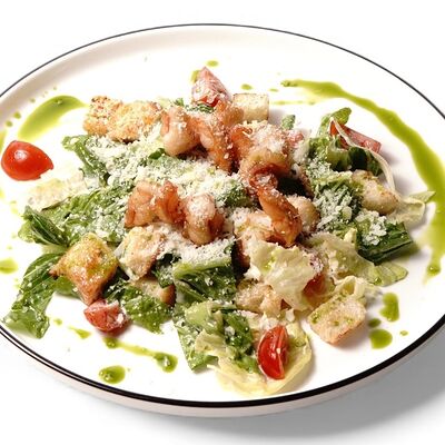 Цезарь с креветкой в Завтрак по цене 650 ₽