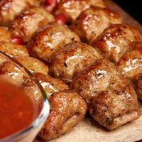 Люля-кебаб из курицы в Мацони