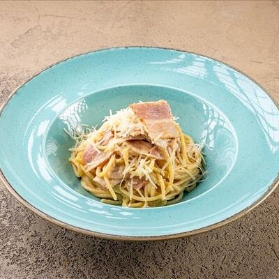 Спагетти Карбонара в У рыбака по цене 650 ₽