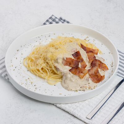 Спагетти Карбонара в Бублик по цене 469 ₽