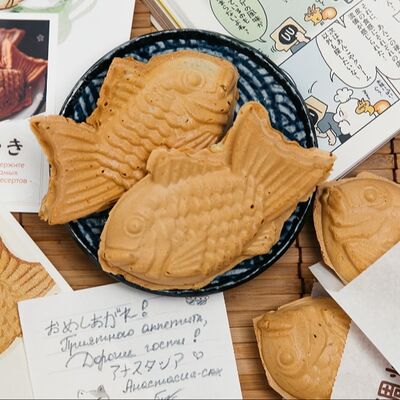 Тайяки с заварным кремом в Тайяки по цене 320 ₽