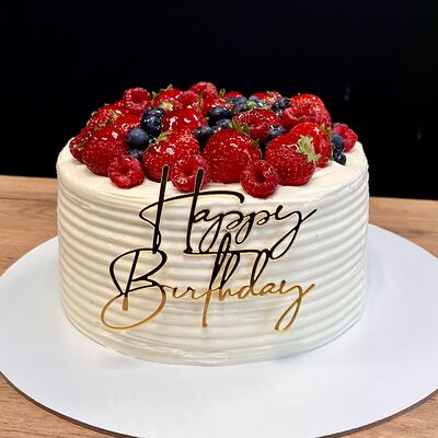 Торт Happy birthday №2 в Nu Natali Cakes по цене 5350 ₽