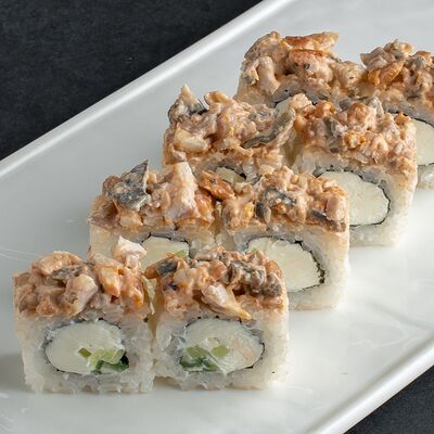 Ролл Спайси угорь в CRAZY SUSHI по цене 620 ₽
